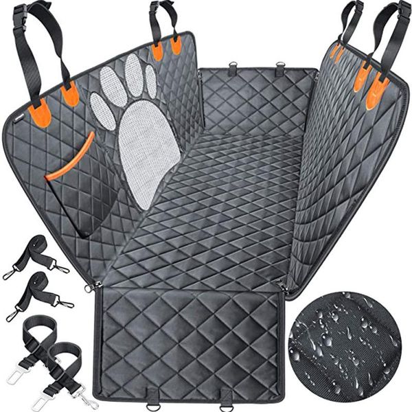 dog car seat cover rear back mat mesh waterproof pet cat carrier hammock cushion protector zipper and pocket for travel kennels & pens
dog car seat cover rear back mat mesh waterproof pet cat carrier hammock cushion protector zipper and pocket for travel kennels & pens