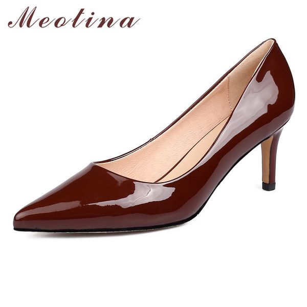 meotina stiletto heels genuine leather women pumps high heel pointed toe office shoes shallow slip on female footwear black 43 210520
meotina stiletto heels genuine leather women pumps high heel pointed toe office shoes shallow slip on female footwear black 43 210520