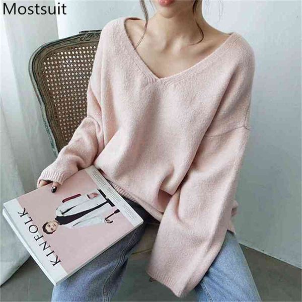 oversized knitted women sweater pullover full sleeve v-neck loose casual fashion jumpers korean elegant ladies 210513, Black
oversized knitted women sweater pullover full sleeve v-neck loose casual fashion jumpers korean elegant ladies 210513, Black