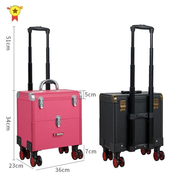 professional cosmetic case box nail tattoo rolling luggage bag makeup on wheels multi-function beauty trolley suitcase bags & cases
professional cosmetic case box nail tattoo rolling luggage bag makeup on wheels multi-function beauty trolley suitcase bags & cases