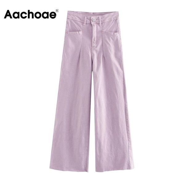 women's jeans women fashion high waisted wide leg 2021 zipper casual solid denim pants streetwear straight purple trousers, Blue
women's jeans women fashion high waisted wide leg 2021 zipper casual solid denim pants streetwear straight purple trousers, Blue