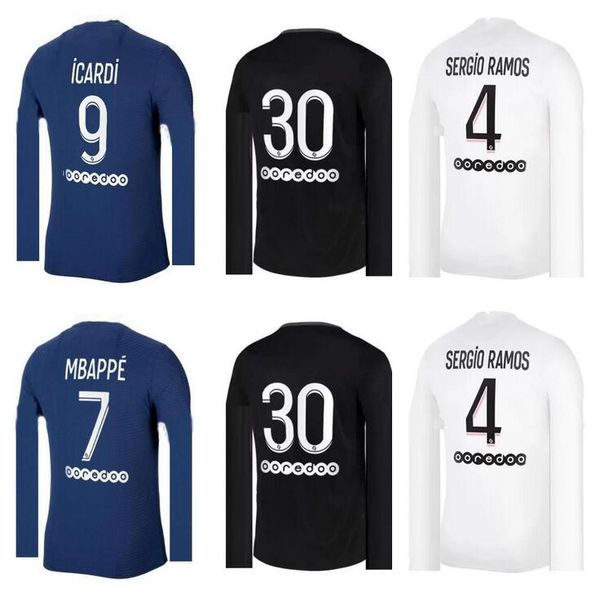 21 22 long sleeve sergio ramos mbappe wijnaldum soccer jerseys 2021 2022 kimpembe di maria kean verratti marquinhos icardi football shirt ma, Black;yellow
21 22 long sleeve sergio ramos mbappe wijnaldum soccer jerseys 2021 2022 kimpembe di maria kean verratti marquinhos icardi football shirt ma, Black;yellow