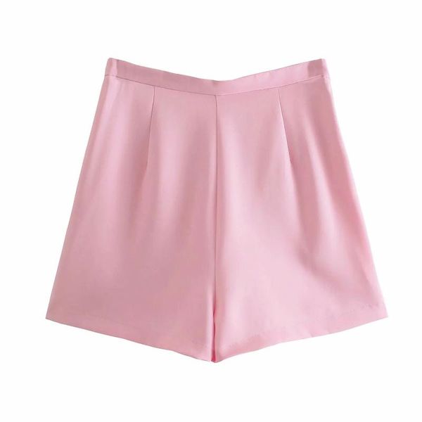 women's shorts stylish pink elegant double pockets women summer casual female office lady suit chic high waist, White;black
women's shorts stylish pink elegant double pockets women summer casual female office lady suit chic high waist, White;black
