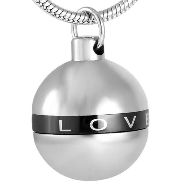 pendant necklaces love forever ball christmas bell shape men necklace cremation jewelry dog cat keepsake ashes urn factory price, Silver
pendant necklaces love forever ball christmas bell shape men necklace cremation jewelry dog cat keepsake ashes urn factory price, Silver