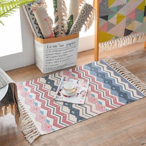 carpets morocco cotton linen woven rug for living room durable carpet with tassels floor mat
carpets morocco cotton linen woven rug for living room durable carpet with tassels floor mat