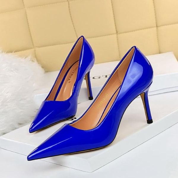 fashion women designer blue green high heels pumps patent leather stripper stiletto wedding holographic shoes plus size dress, Black
fashion women designer blue green high heels pumps patent leather stripper stiletto wedding holographic shoes plus size dress, Black