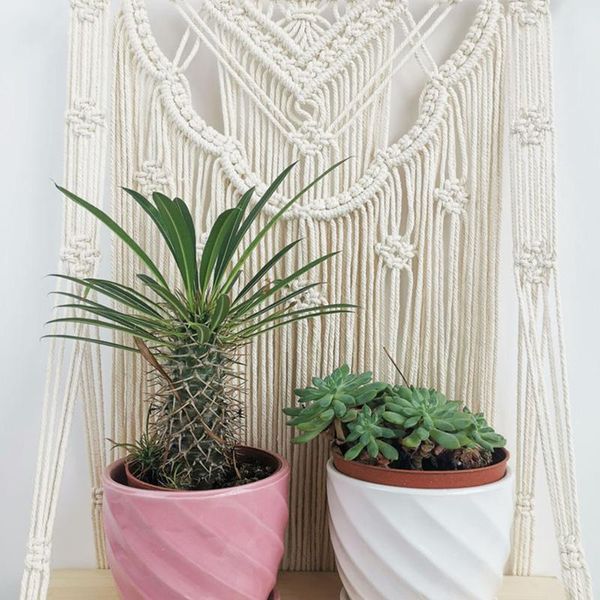 hand-woven pendant macrame wall hanging art woven tapestry bohemian crafts decoration gorgeous for home bedroom 60x40cm tapestries
hand-woven pendant macrame wall hanging art woven tapestry bohemian crafts decoration gorgeous for home bedroom 60x40cm tapestries