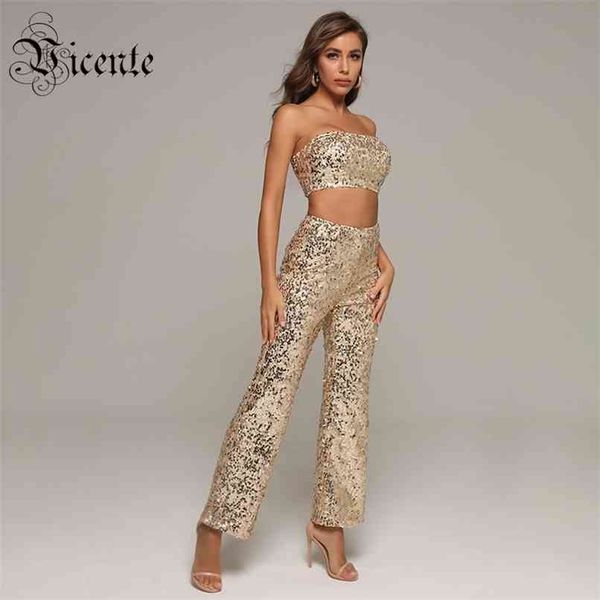 tendy sparkle gold sequins two pieces suit strapless celebrity party club crop pant 210520, White
tendy sparkle gold sequins two pieces suit strapless celebrity party club crop pant 210520, White