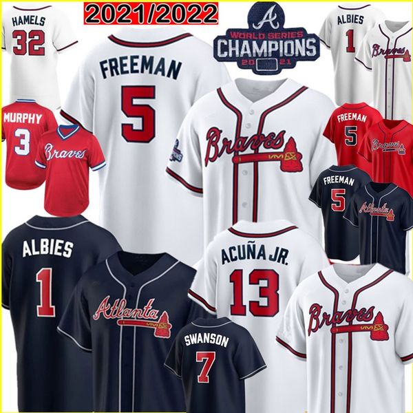 13 ronald acuna jr. 5 freddie an jersey atlanta 21 / 22 braves 1 ozzie albies baseball jerseys cole hamels 7 dansby swanson 3 dale murp, Blue;black
13 ronald acuna jr. 5 freddie an jersey atlanta 21 / 22 braves 1 ozzie albies baseball jerseys cole hamels 7 dansby swanson 3 dale murp, Blue;black