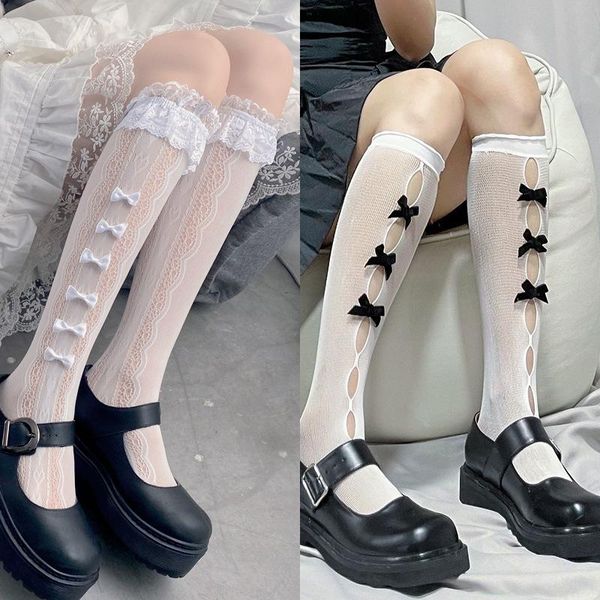 socks & hosiery lolita bow lace summer japanese jk sweet ultra thin white black calf over the knee, Black;white
socks & hosiery lolita bow lace summer japanese jk sweet ultra thin white black calf over the knee, Black;white