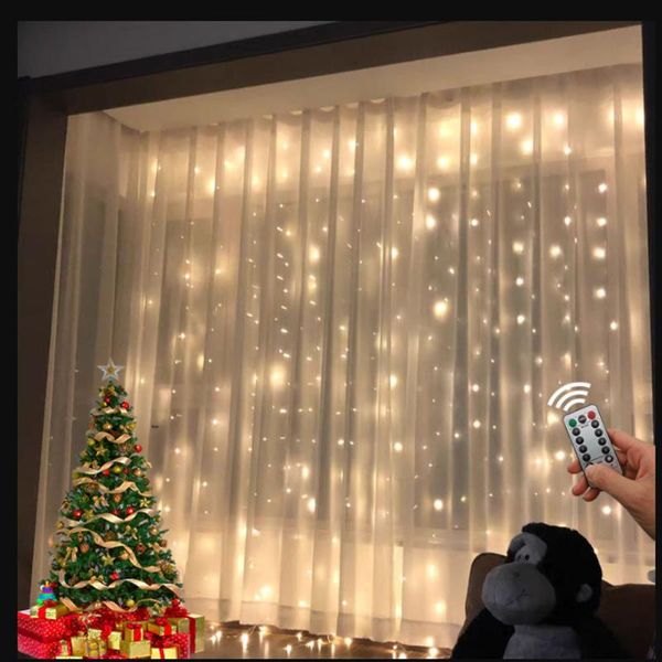 strings 3m usb led curtain string fairy lights garland remote control for year christmas ramadan garden decoration outdoor light
strings 3m usb led curtain string fairy lights garland remote control for year christmas ramadan garden decoration outdoor light