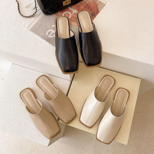 flat shoes female ladies' slippers cover toe mules for women 2021 luxury slides pantofle low designer square spring rubber b, Black
flat shoes female ladies' slippers cover toe mules for women 2021 luxury slides pantofle low designer square spring rubber b, Black