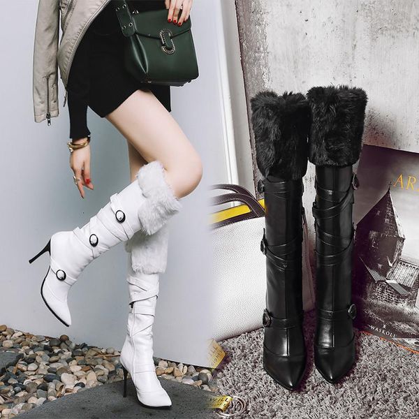 boots esrfiyfe fashion women knee high pointed toe thin heels heel autumn winter pu leather ladies shoes dezb, Black
boots esrfiyfe fashion women knee high pointed toe thin heels heel autumn winter pu leather ladies shoes dezb, Black