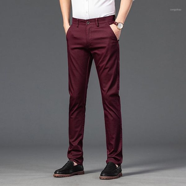 men's pants 8-color men khaki casual 2021 classic solid color business fashion elastic slim fit cotton trousers male brand, Black
men's pants 8-color men khaki casual 2021 classic solid color business fashion elastic slim fit cotton trousers male brand, Black