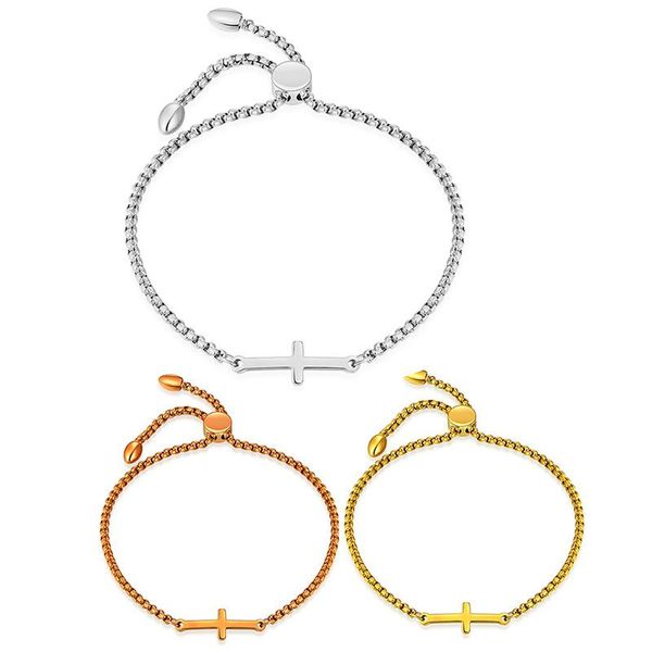 link, chain 3 colors titanium steel link cross bangles for women charm jewelry rose gold silver color, Black
link, chain 3 colors titanium steel link cross bangles for women charm jewelry rose gold silver color, Black