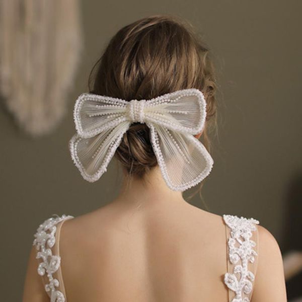 hair clips & barrettes wedding headwear accessories white beaded hairpin bow bridal tiara exquisite dress for woman formal party, Golden;silver
hair clips & barrettes wedding headwear accessories white beaded hairpin bow bridal tiara exquisite dress for woman formal party, Golden;silver