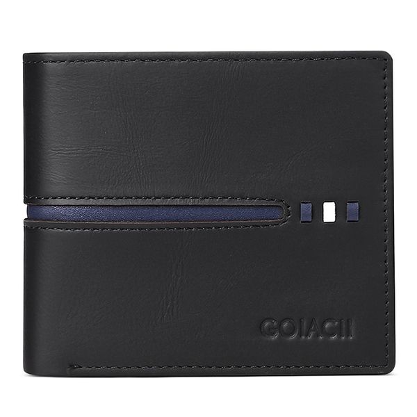 wallet for credit cards mens money clip leather genuine wallets with card holder new men's purse withbox, Black
wallet for credit cards mens money clip leather genuine wallets with card holder new men's purse withbox, Black