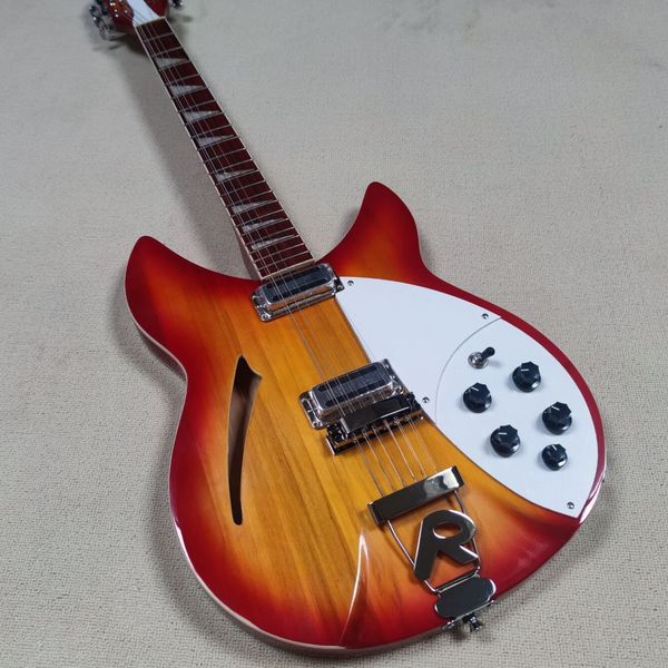 360 / / 12 strings, maple electric guitar, sunset yellow, factory customization
360 / / 12 strings, maple electric guitar, sunset yellow, factory customization