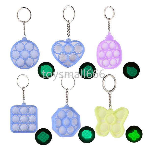 simple dimple fidget toys pendants gradient luminous bubble keychain silicone fidget toys stress relief keyrings for kids adults 
simple dimple fidget toys pendants gradient luminous bubble keychain silicone fidget toys stress relief keyrings for kids adults