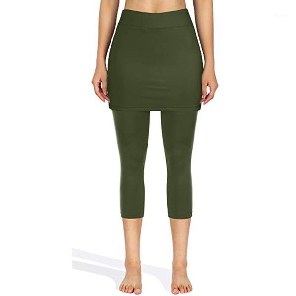 40# tennis skirted legging pockets elastic sports fitness capris solid pants leggins mujer leggings women yoga outfit
40# tennis skirted legging pockets elastic sports fitness capris solid pants leggins mujer leggings women yoga outfit