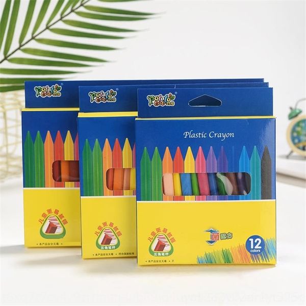 lbnI chaoyan plastic crayon triangle oil oil and penstick painting pens 12 18 24 color student art non stick hand color painting crayon, Black;red
lbnI chaoyan plastic crayon triangle oil oil and penstick painting pens 12 18 24 color student art non stick hand color painting crayon, Black;red