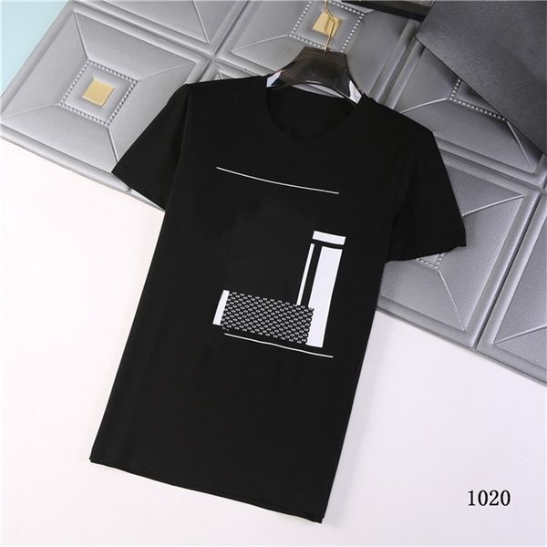 summer designer new trendy brand men's t-shirt pure cotton short-sleeved fashion all-match31o, White;black
summer designer new trendy brand men's t-shirt pure cotton short-sleeved fashion all-match31o, White;black