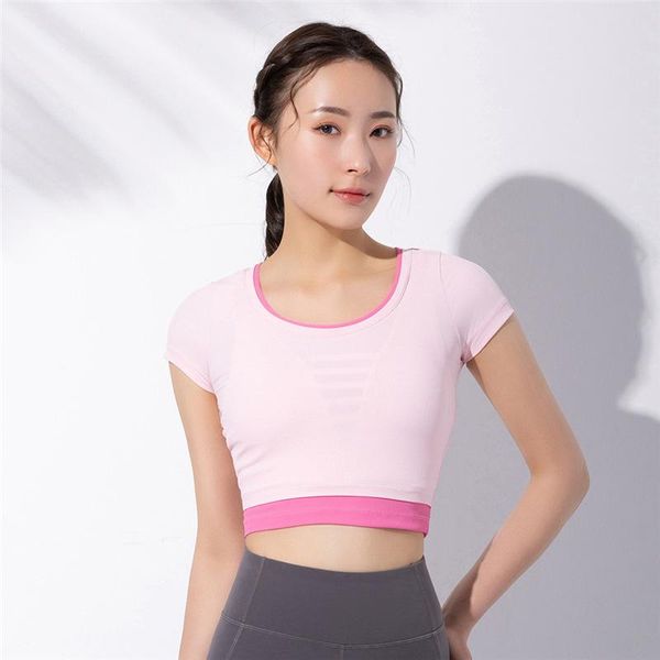 yoga outfit 2021 spring summer simple version t-shirt women breathing sports jacket running gym training workout fitness jackets
yoga outfit 2021 spring summer simple version t-shirt women breathing sports jacket running gym training workout fitness jackets