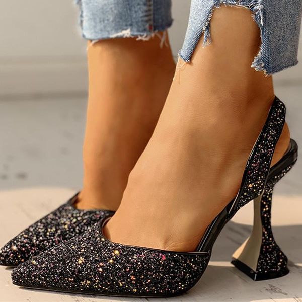 karin brand strange high heels party summer sandals woman shoes women elegant pointed toe lady female, Black
karin brand strange high heels party summer sandals woman shoes women elegant pointed toe lady female, Black