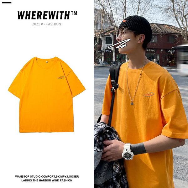 men's t-shirts t shirt clothing summer simple gender-neutral printing graphic tees cotton casual japanese streetwear korean tshirt, White;black
men's t-shirts t shirt clothing summer simple gender-neutral printing graphic tees cotton casual japanese streetwear korean tshirt, White;black