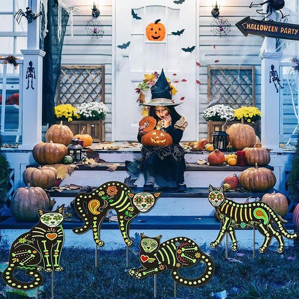 party decoration 4pcs est garden scare cats black silhouette cat yard sign halloween glowing
party decoration 4pcs est garden scare cats black silhouette cat yard sign halloween glowing