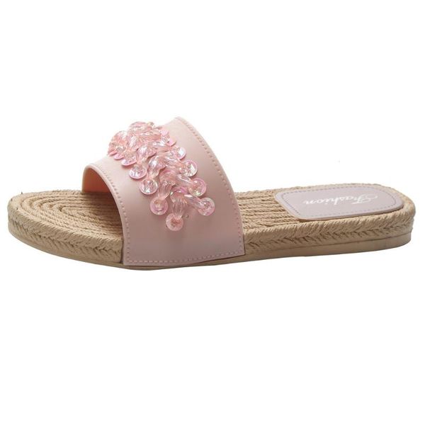slippers sagace fashion ladies slipper flat with shoes women summer flash drill wild open toe sandals beach walk, Black
slippers sagace fashion ladies slipper flat with shoes women summer flash drill wild open toe sandals beach walk, Black