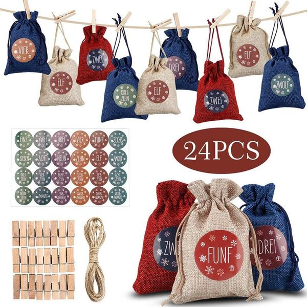 advent calendar filled cloth bag 1-24 number sticker christmas gift children crafts hanging wrap
advent calendar filled cloth bag 1-24 number sticker christmas gift children crafts hanging wrap