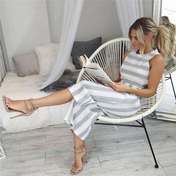 linen woman jumpsuit summer sleeveless romper female playsuit bodysuit one piece outfit women club outfits women's jumpsuits & rompers, Black;white
linen woman jumpsuit summer sleeveless romper female playsuit bodysuit one piece outfit women club outfits women's jumpsuits & rompers, Black;white