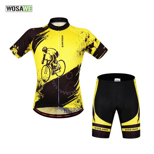 racing sets wosawe brand cool cycling jersey set short sleeve sportswear polyester summer bike clothing ropa ciclismo hombre, Black;blue
racing sets wosawe brand cool cycling jersey set short sleeve sportswear polyester summer bike clothing ropa ciclismo hombre, Black;blue