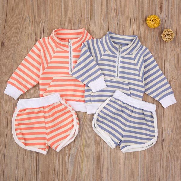 clothing sets baby boys girls clothes 2pcs sweatshirt long striped short pants pajamas outfits roupas menina vetement enfant fille, White
clothing sets baby boys girls clothes 2pcs sweatshirt long striped short pants pajamas outfits roupas menina vetement enfant fille, White
