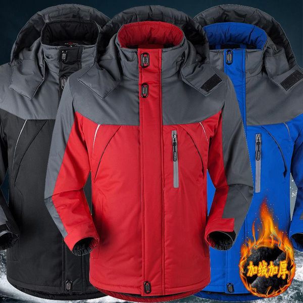 men's jackets cotton padded autumn stormsuit jacket plush thickened windproof, cold proof and wear-resistant warm coat brand wear, Black;brown
men's jackets cotton padded autumn stormsuit jacket plush thickened windproof, cold proof and wear-resistant warm coat brand wear, Black;brown