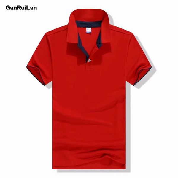 men's polo shirt summer cotton polyester short sleeve shirt breathable camisa polo para hombre jerseys golftennis shirt 210518, White;black
men's polo shirt summer cotton polyester short sleeve shirt breathable camisa polo para hombre jerseys golftennis shirt 210518, White;black