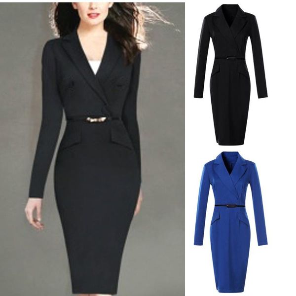 casual dresses nice autumn dress women office lady solid turn down neck long sleeve buttons bodycon work formal plus size s-5xl#j31, Black;gray
casual dresses nice autumn dress women office lady solid turn down neck long sleeve buttons bodycon work formal plus size s-5xl#j31, Black;gray