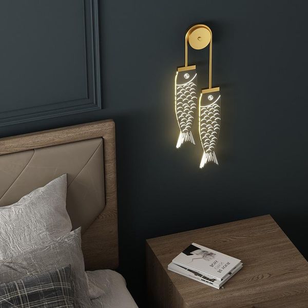 wall lamps modern minimalist led lamp indoor home living room aisle bedroom bedside creative goldfish decorative lighting
wall lamps modern minimalist led lamp indoor home living room aisle bedroom bedside creative goldfish decorative lighting