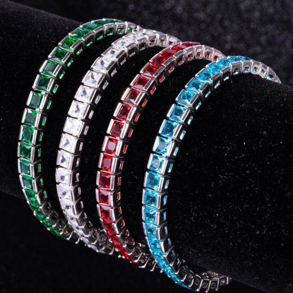 charm bracelets tennis chain bracelet micro inlaid grandmother green blue crystal rainbow + zircon couple hip hop wholesale, Golden;silver
charm bracelets tennis chain bracelet micro inlaid grandmother green blue crystal rainbow + zircon couple hip hop wholesale, Golden;silver