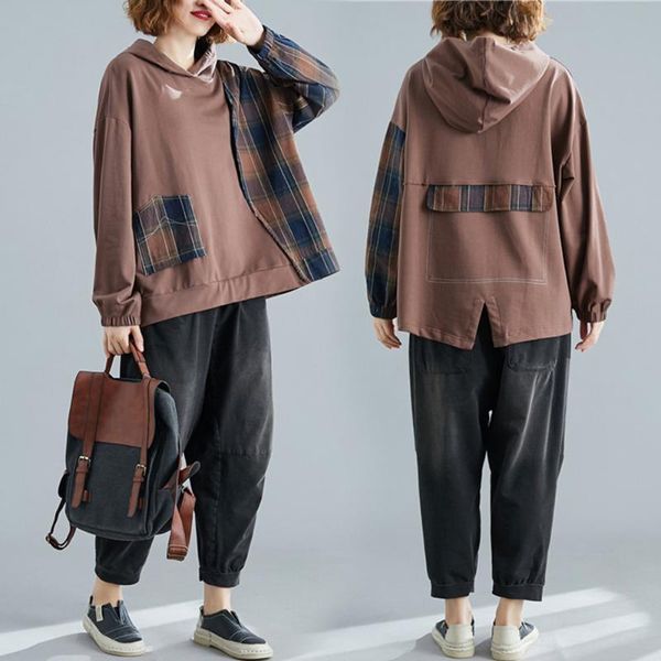 women's hoodies & sweatshirts fashion sweatshirt pullover long sleeve causal hoodie female women loose splicing plus size, Black
women's hoodies & sweatshirts fashion sweatshirt pullover long sleeve causal hoodie female women loose splicing plus size, Black