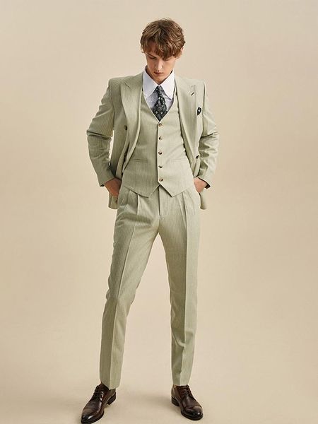 men's suits & blazers 80% cotton suit set for men 2021 summer autumn thin double breasted blazer pant business man wedding groom christ, White;black
men's suits & blazers 80% cotton suit set for men 2021 summer autumn thin double breasted blazer pant business man wedding groom christ, White;black