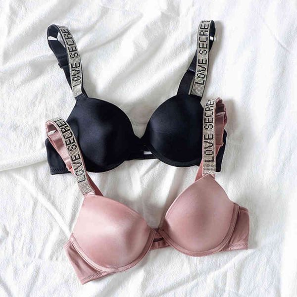 love letter rhinestone bras for women victorian lingerie brand design push up bralette adjustable plus size bra underwear, Black;white
love letter rhinestone bras for women victorian lingerie brand design push up bralette adjustable plus size bra underwear, Black;white