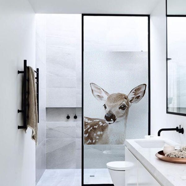 window stickers frosted privacy film stained glass woodland animal shower door no glue
window stickers frosted privacy film stained glass woodland animal shower door no glue