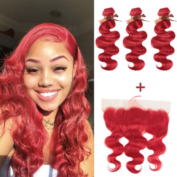 human hair bulks remy forte body wave bundles with closure red frontal brazilian weave 3/4, Black
human hair bulks remy forte body wave bundles with closure red frontal brazilian weave 3/4, Black