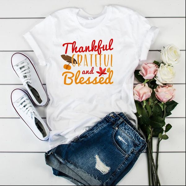 thankful grateful blessed thanksgiving womens t shirts printed tee clothes graphic, White
thankful grateful blessed thanksgiving womens t shirts printed tee clothes graphic, White