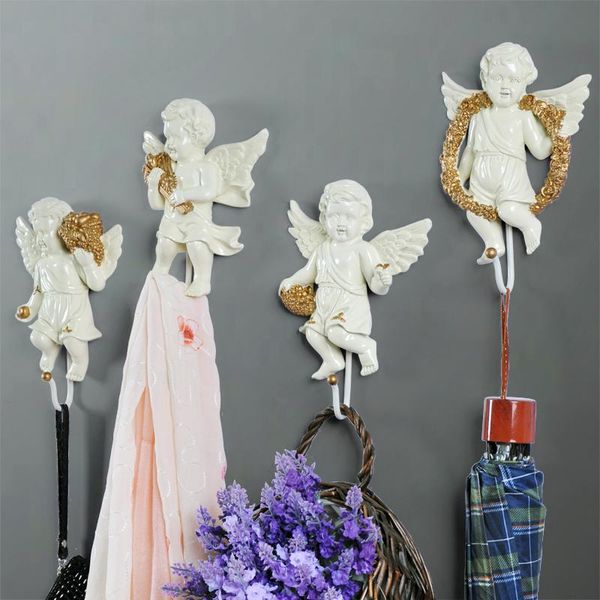 hooks & rails european-style angel resin decorative hook coat porch entrance three-dimensional wall decoration personality key
hooks & rails european-style angel resin decorative hook coat porch entrance three-dimensional wall decoration personality key