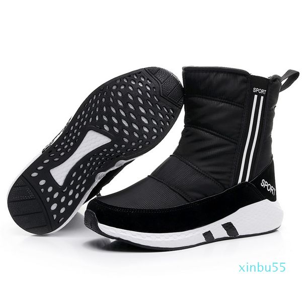 snow boots for women winter platform fur non-slip waterproof shoes warm female plush, Black
snow boots for women winter platform fur non-slip waterproof shoes warm female plush, Black