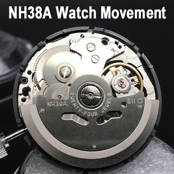 

japan nh38a mechanical movement brand automatic selfwinding movt replacement nh38 24 jewels import mechanism231j