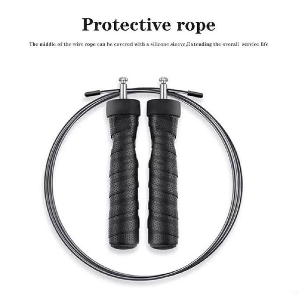 double wire jump rope heavy metal block skipping exercise fitness sports for health one-piece bearing ropes
double wire jump rope heavy metal block skipping exercise fitness sports for health one-piece bearing ropes